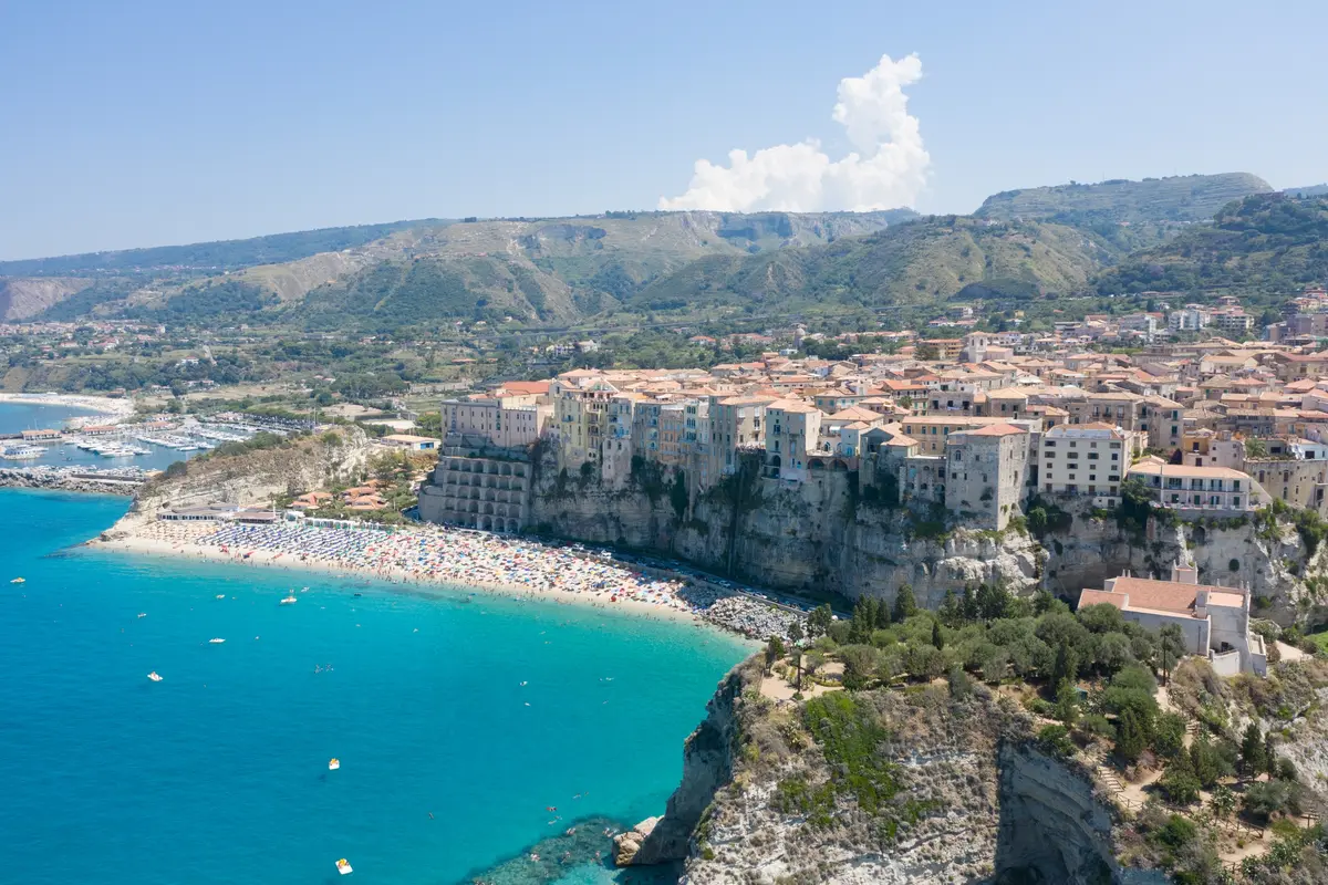 Tropea vista dall'alto